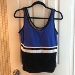 NWT Women’s L L BEAN Tankini Swim Top 14